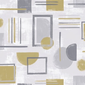 Nordic Geo Grey / Ochre