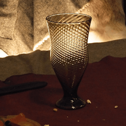 Gallo-Roman Glass Goblet - 4th Century