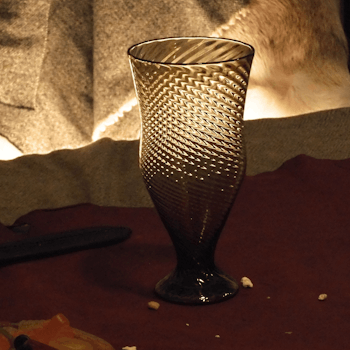 Gallo-Roman Glass Goblet - 4th Century