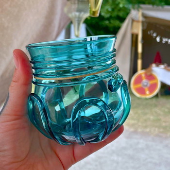 Birka Beaker copper blue