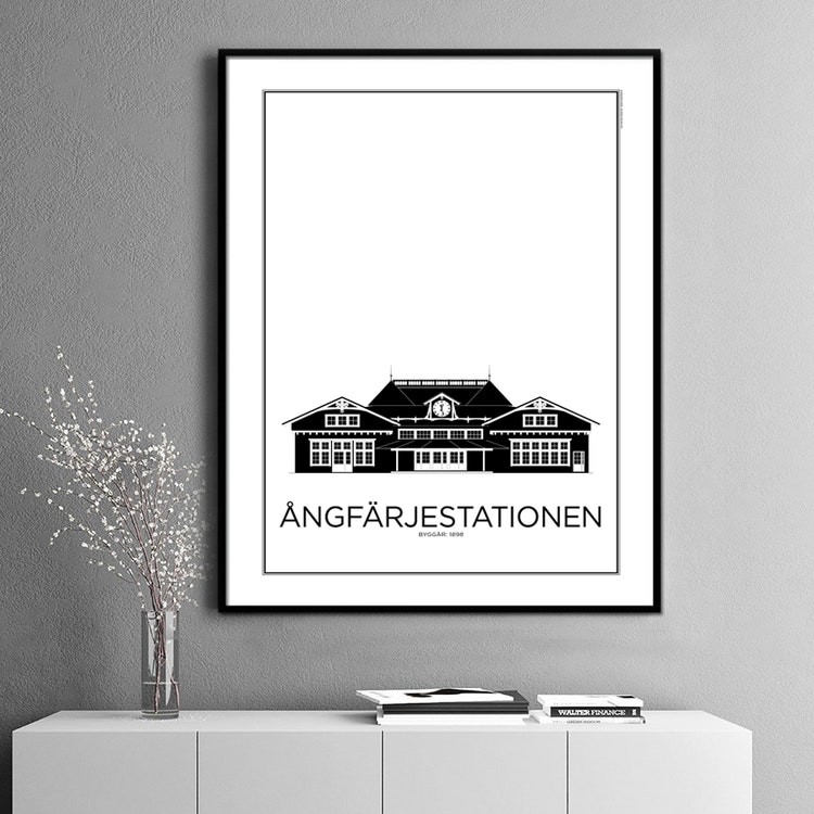 Poster: Ångfärjestationen - Helsingborg