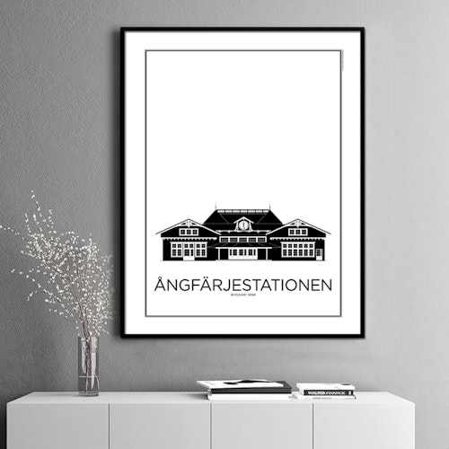 Poster: Ångfärjestationen - Helsingborg