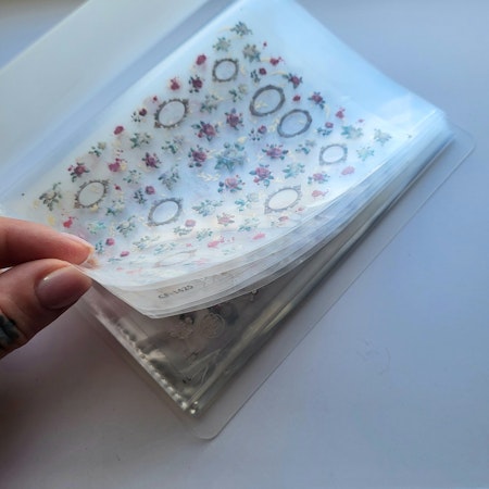 Pärm för stora stickers