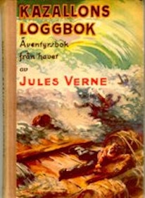 Verne, Jules, "Kazallons loggbok" KARTONNAGE