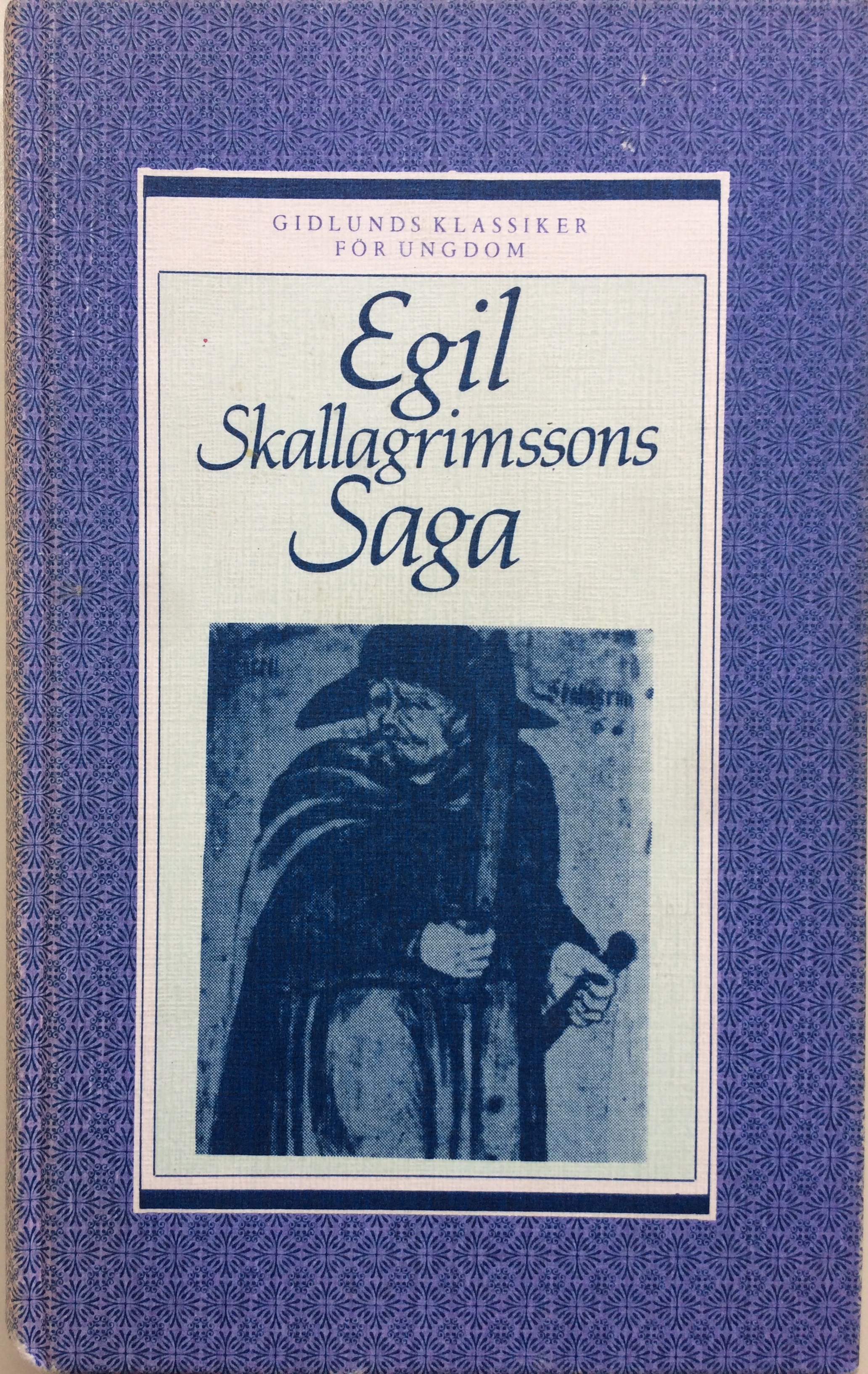 Alving, Hjalmar (övers.) "Egil Skallagrimssons saga" KARTONNAGE