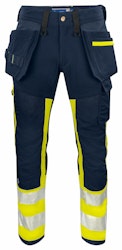 6540 HANTVERKSBYXA STRETCH EN ISO 20471 KLASS 1