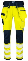 6573 HANTVERKSBYXA STRETCH EN ISO 20471 KLASS 2