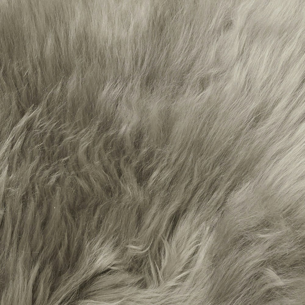 Skinnwille Gently Dubbel långhårig fårskinnsfäll 60x180cm Taupe