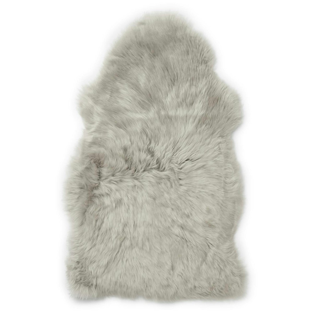 Skinnwille Gently långhårig fårskinnsfäll 60x100cm Silverbeige