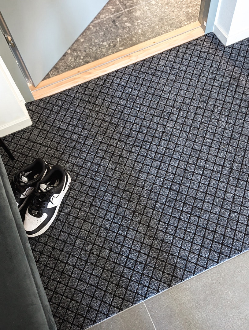 Lider Dörrmatta på Metervara Grå