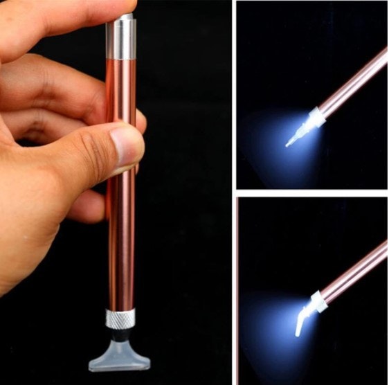 Diamond Painting Light Pen Rose´