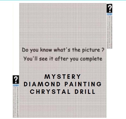 Diamanttavla Mystery Chrystal Drills 40x50