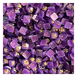 Diamanttavla Fairy Dust Drills Purple Butterfly 40x40