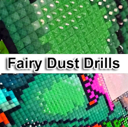 Diamanttavla  Mystery Fairy Dust Drill  40X50