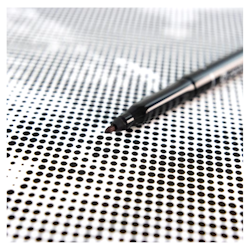 One Color Dot Painting Ekor Bergslandskap 40x60