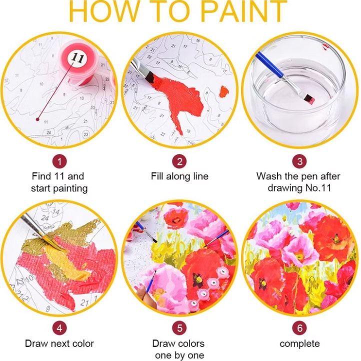 Paint By Numbers Gentle 40x50