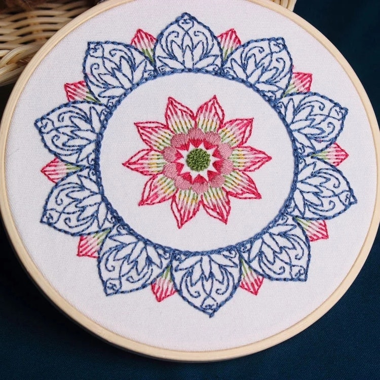 Övriga Broderier Mandala 20x20