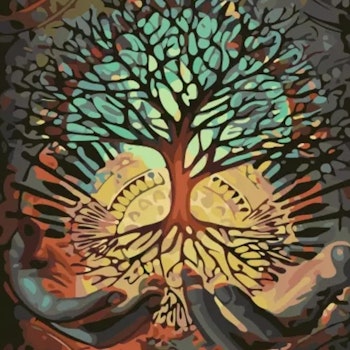 Paint By Numbers Tree Of Life 40x50