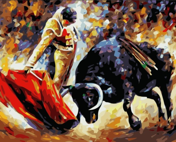 Paint By Numbers Matador 40x50
