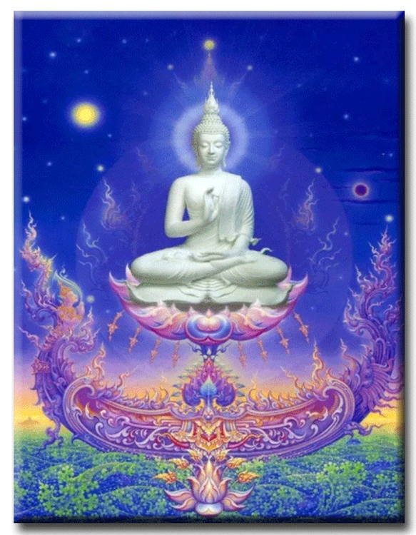 Diamanttavla Shakya Buddha 40x50