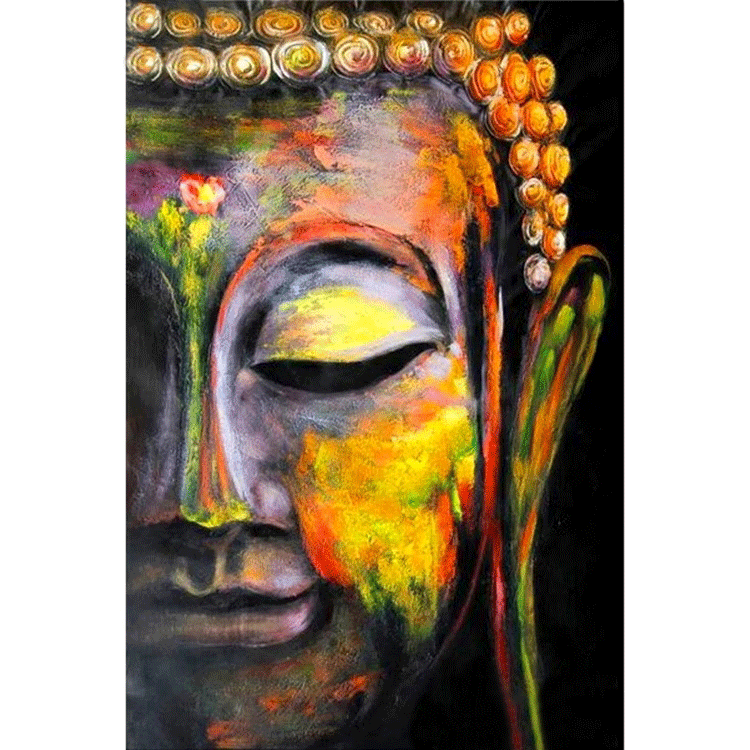 Diamanttavla (R) Buddha In Peace 40x50