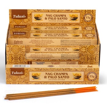 Tulasi Palo Santo Nag Champa Rökelsestickor - Leveranstid 1-3 Dagar