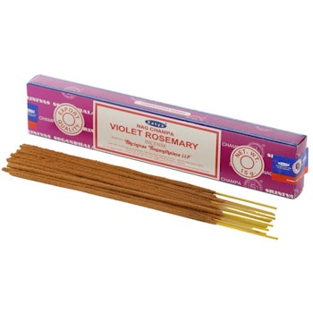 Satya Violet Rosemary Nag Champa - Leveranstid 1-3 Dagar