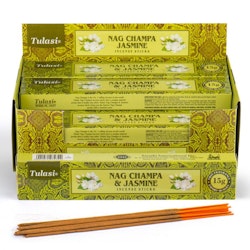 Tulasi Jasmine Nag Champa - Leveranstid 1-3 Dagar