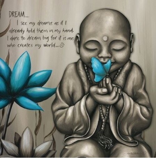 Diamanttavla Buddha Dream 60x60