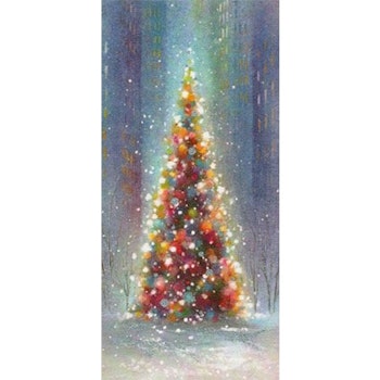 Diamanttavla Christmas Tree 50x100