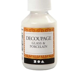 Decoupagelack Glas Och Porslin 100 ml - Leveranstid 1-3 Dagar