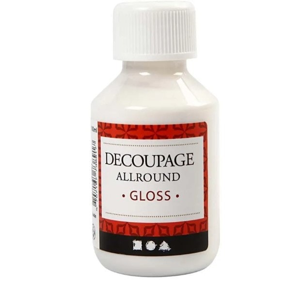 Decoupagelack Gloss 100 ml - Leveranstid 1-3 Dagar