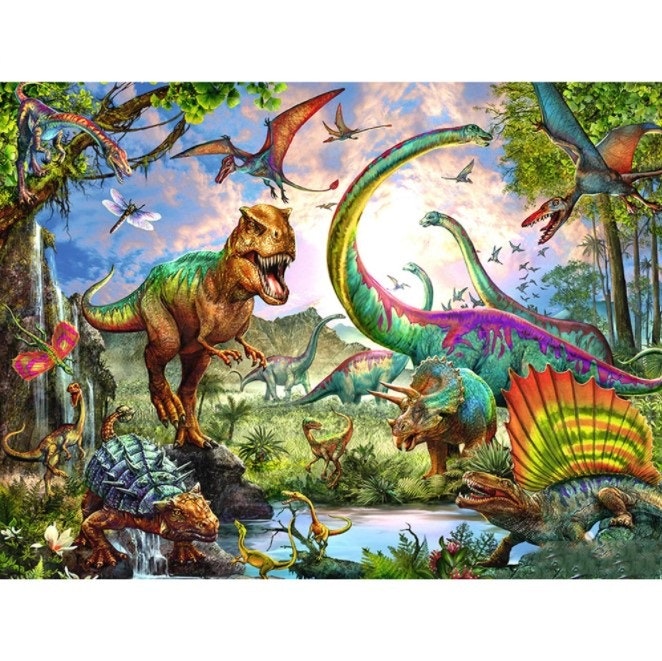 Diamanttavla Dinos 50x70