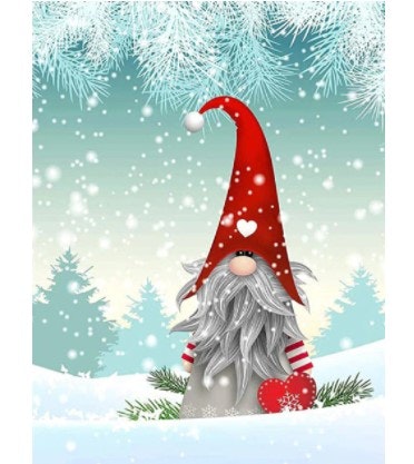 Diamanttavla Liten Nisse 30x40