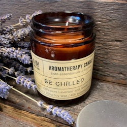 Aromatherapy Soy Candle Lavendel Och Fänkäl 200g - Be Chilled