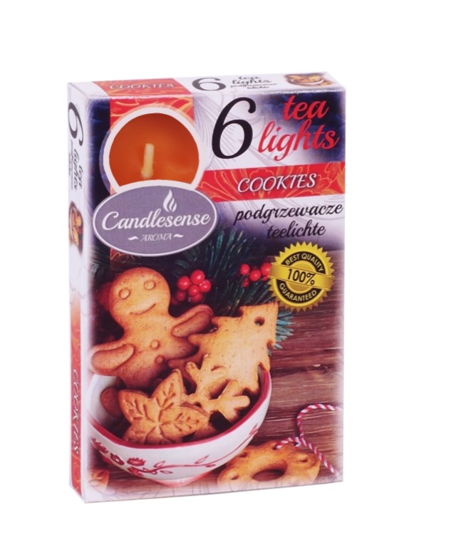 Doftljus 6-Pack Cookies - Leveranstid 1-3 Dagar