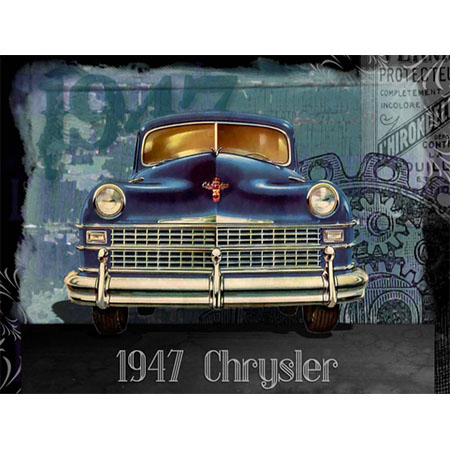Diamanttavla 1947 Chrysler 40x50