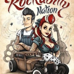 Diamanttavla Rockabilly Nation 50x70