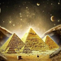 Diamanttavla Mystic Egypt 50x70