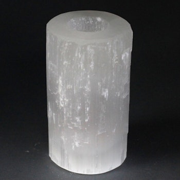 Selenit Ljushållare Cylinder 15x8 cm