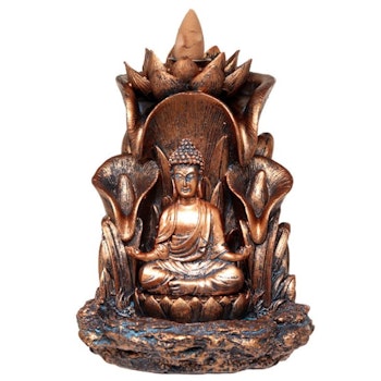 Thai Buddha Lotus Backflow Incense Burner