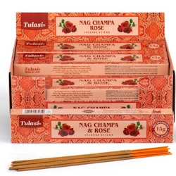 Rökelsepinnar Tulasi Nag Champa Rose