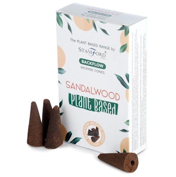 Rökelsekoner Stamford Premium Plant Based Backflow Sandalwood -
