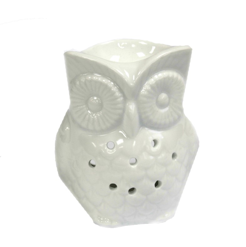 Aromalykta Klassisk Vit Owl
