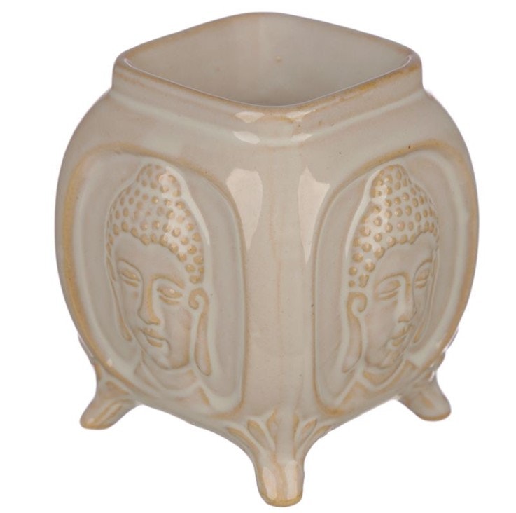 Aromalykta Buddha Face White