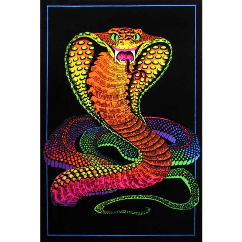 Diamanttavla Snake 30x40