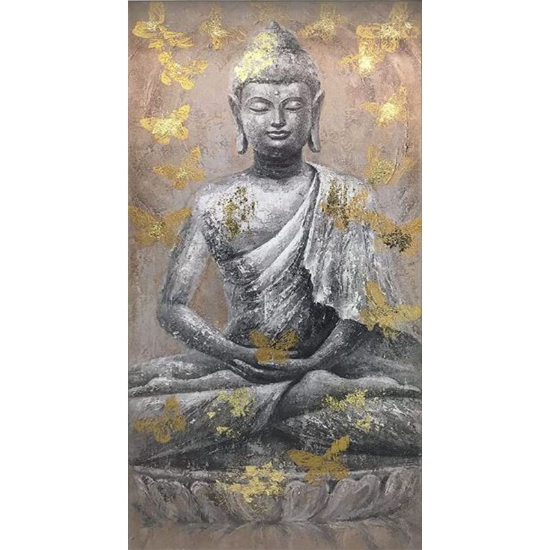 Diamanttavla Buddha 30x60