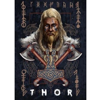 Diamanttavla Thor 50x70
