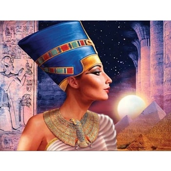 Diamanttavla Queen Of Egypt 50x70