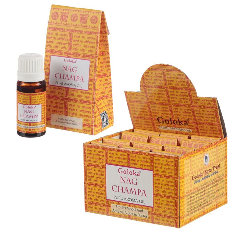 Galoka Aromaoljor Nag Champa 10 ML